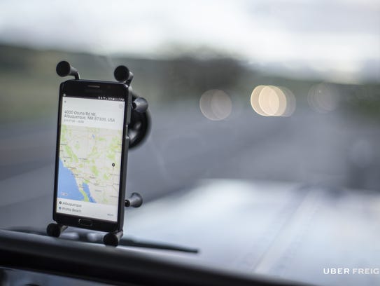 Uber Freight, una aplicación que conecta controladores con cargas,
