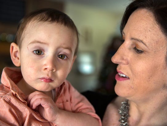 Wilson Hardy, who will be 2 in February, is photographed