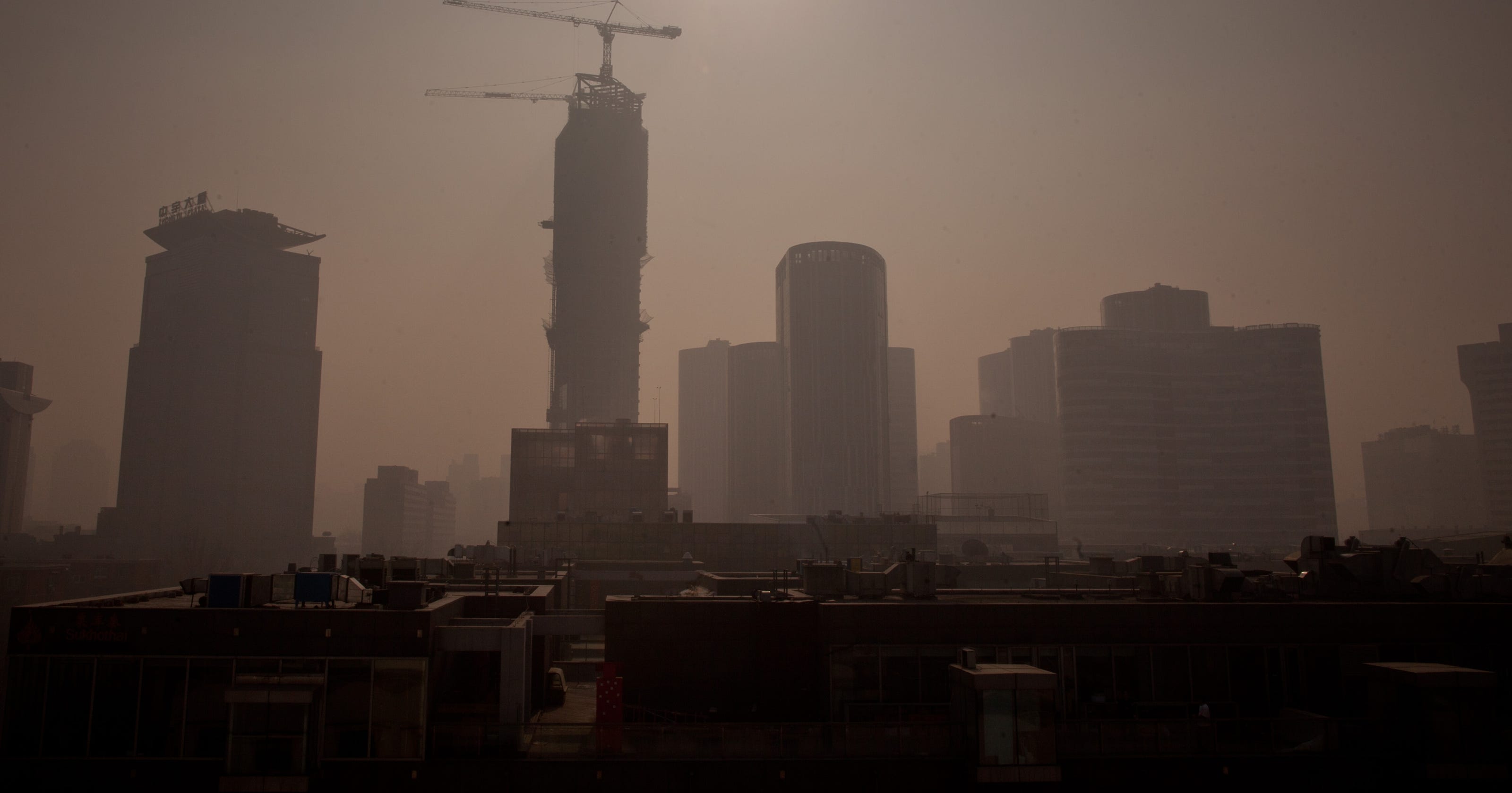 Air pollution in Beijing goes off the index