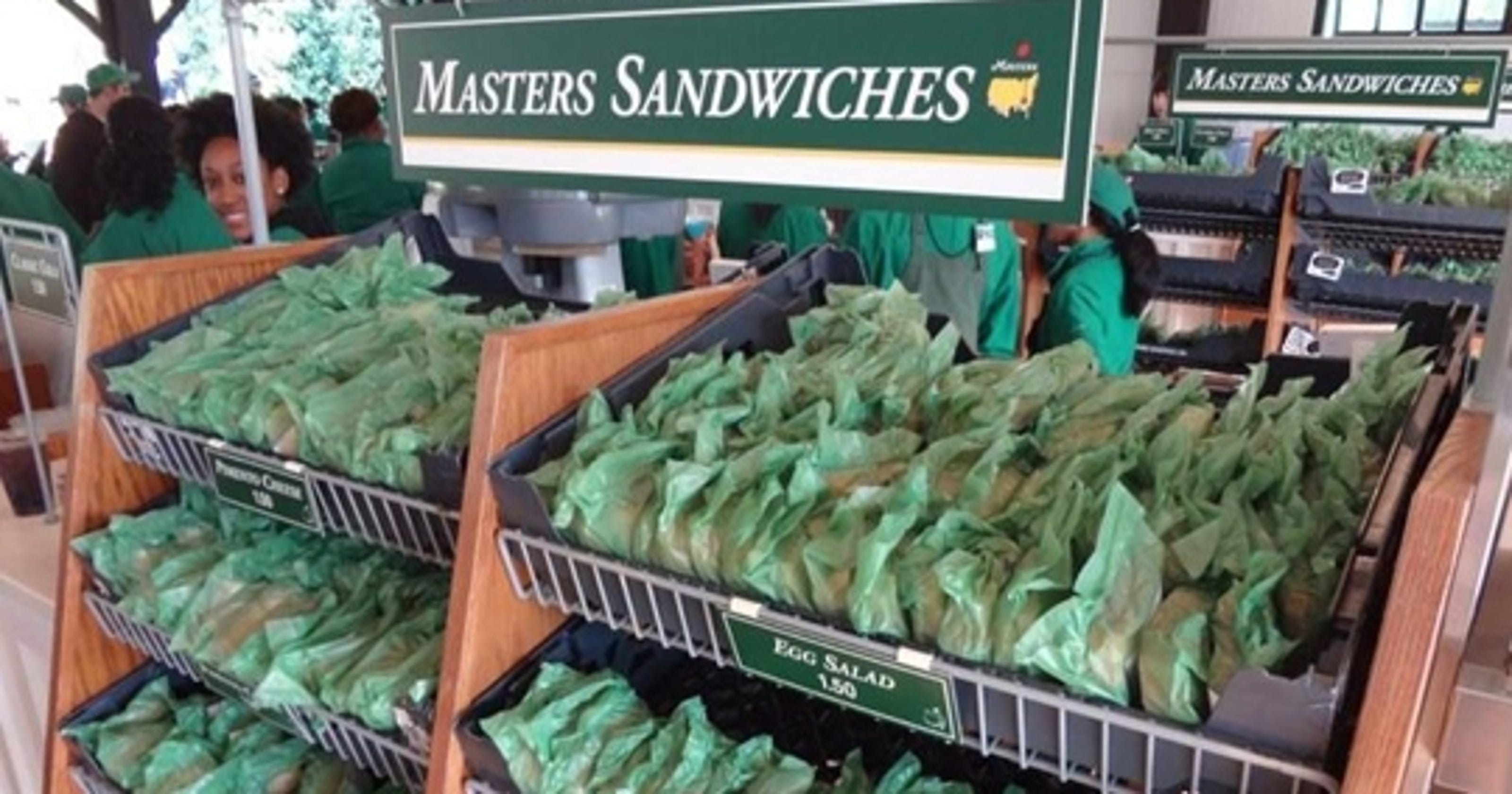 The Masters is home to the best concessions in sports