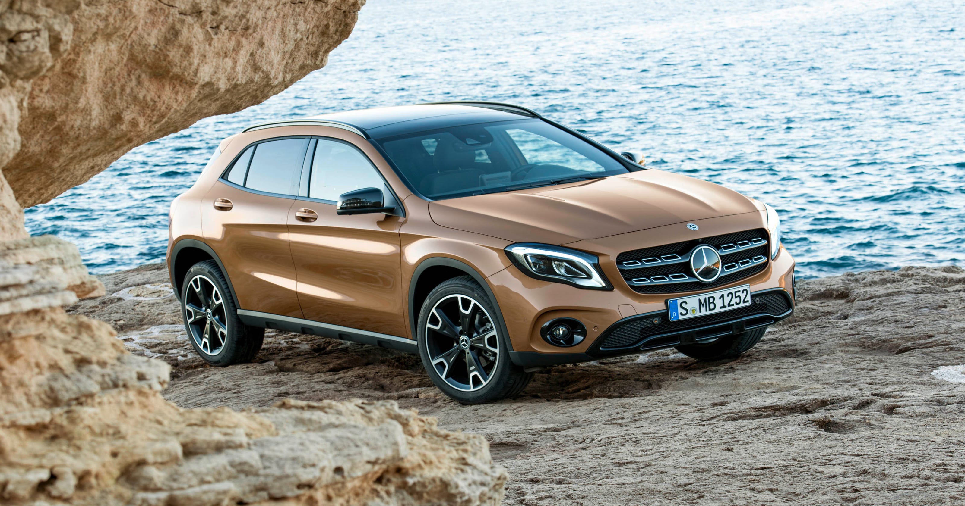 MercedesBenz reveals a more aggressive GLAClass crossover