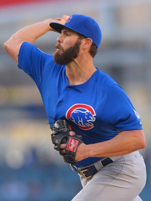 Cubs' Jake Arrieta throws no-hitter against Dodgers