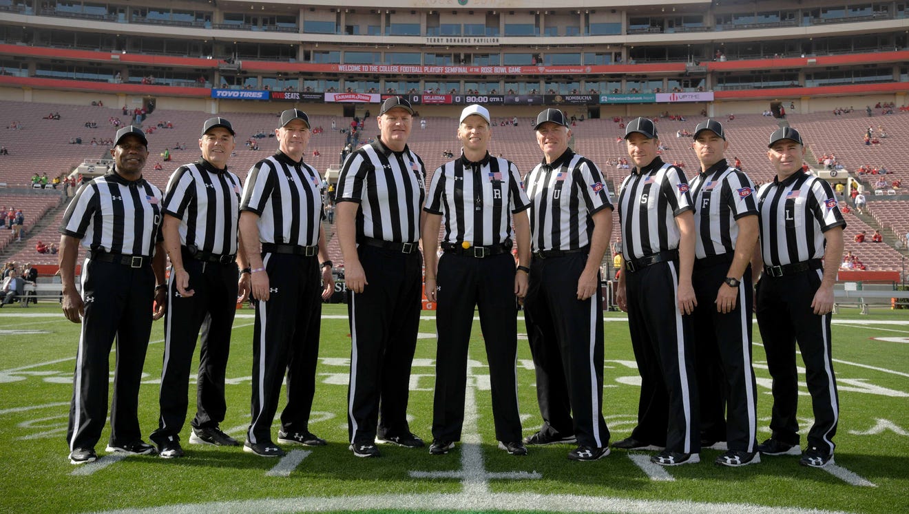 Waynesboro's Hyson part of Rose Bowl officiating crew