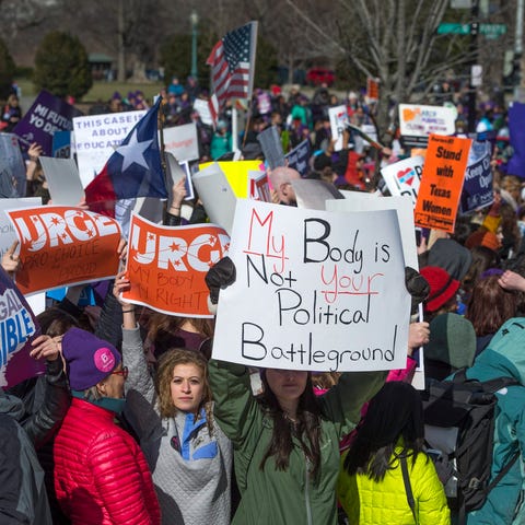  Pro-choice activist rally as the Supreme Court...