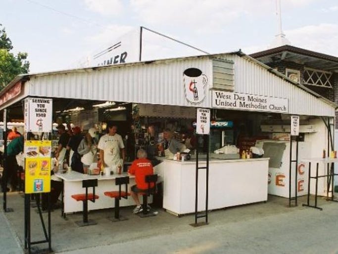 A look at the West Des Moines Methodist Church food