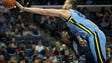 Memphis Grizzlies center Marc Gasol (33) winds up in