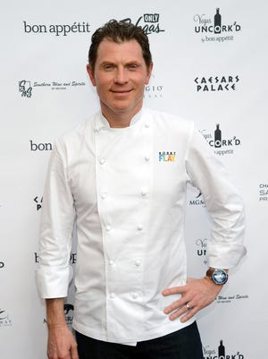 Chef Bobby Flay, shown here in Las Vegas, will visit Monmouth Mall in Eatontown on Wednesday.