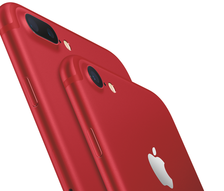 Apple introduced the (Product) Red iPhone 7.