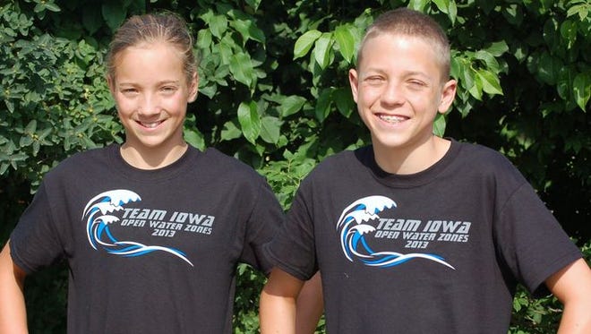 Olivia Jenks and her late brother, Tim, of Ames are shown here at an event last year in Wisconsin.