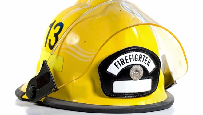Fireman's helmet.