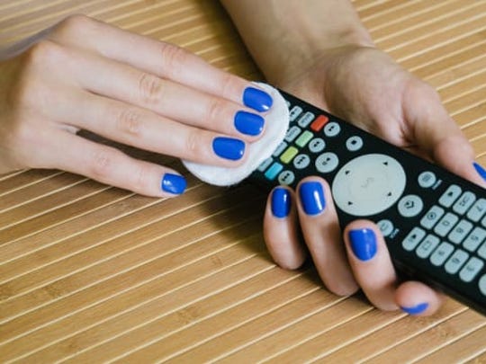 Your remote is also crawling with scary bacteria.