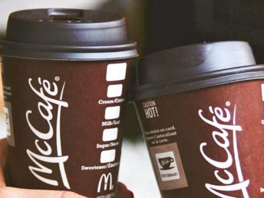 McDonald's McCafe coffee