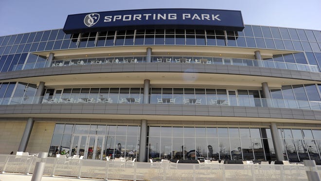 A general view of Sporting Park prior to a game between Sporting KC and the New York Red Bulls.
