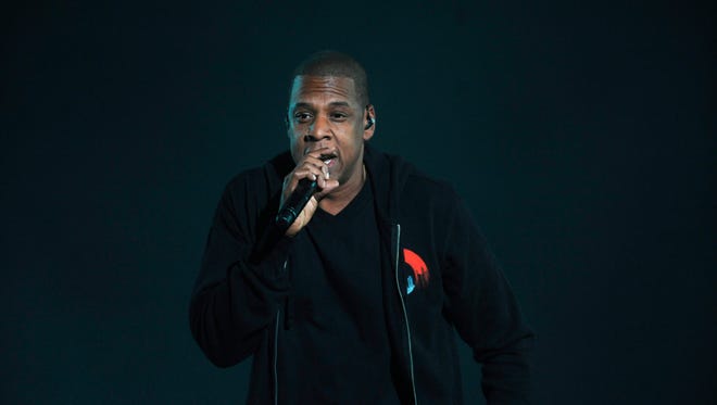 Madonna, Rihanna, Beyonce and Jay Z (pictured) are among the A-List musicians who are co-owners of the streaming service Tidal.