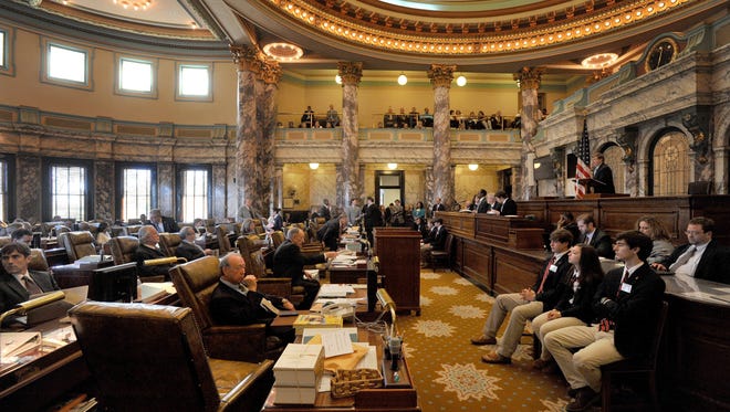 Mississippi Senate chamber.