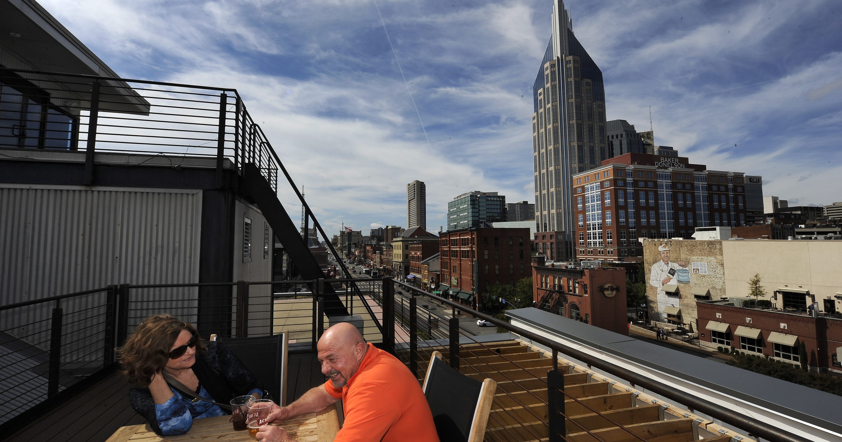 5 Nashville rooftop restaurants that rock