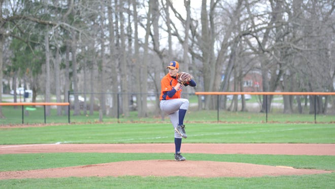 Galion's Will Donahue dominated on the mound against Bucyrus throwing just 64 pitches.