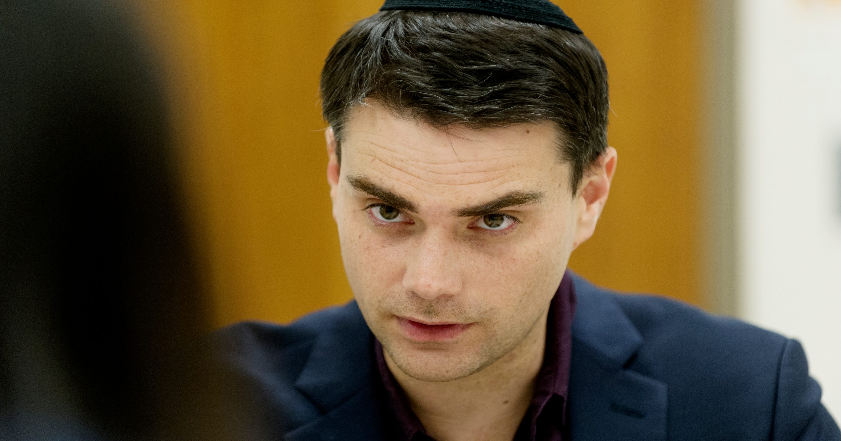 Conservative commentator Ben Shapiro lectures at UT
