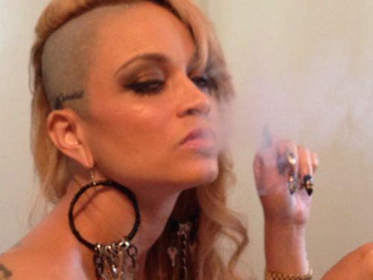 Rapper Charli Baltimore, one of Brian Brown’s girlfriends,