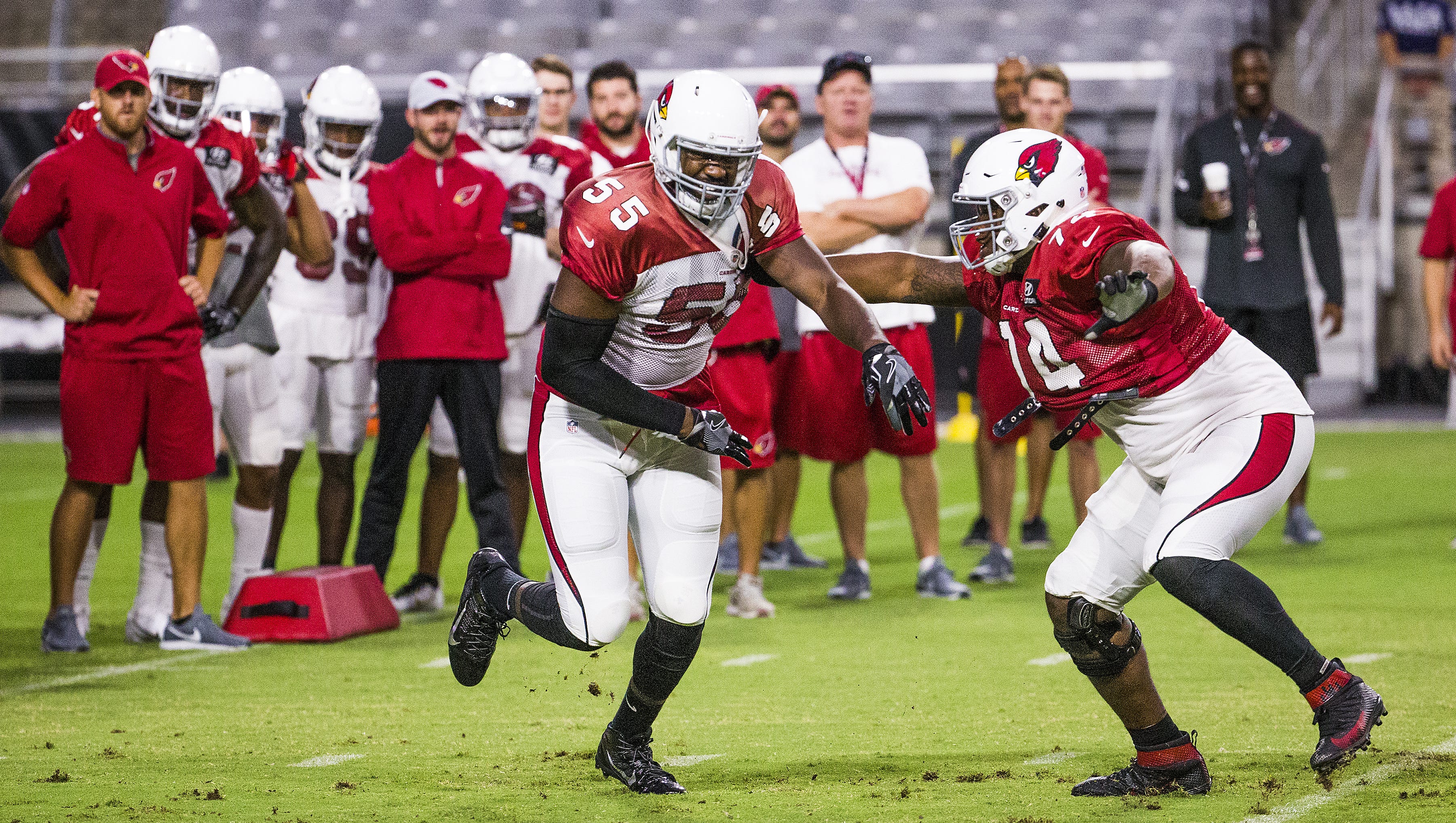 Watch Chandler Jones Break A Sled At Cardinals Training Camp