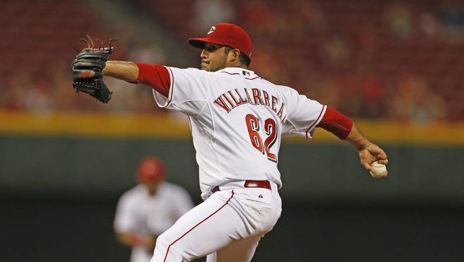Pedro Villarreal was called up Aug. 21 when the Reds sent J.J. Hoover down for the last two weeks of the minor-league season.