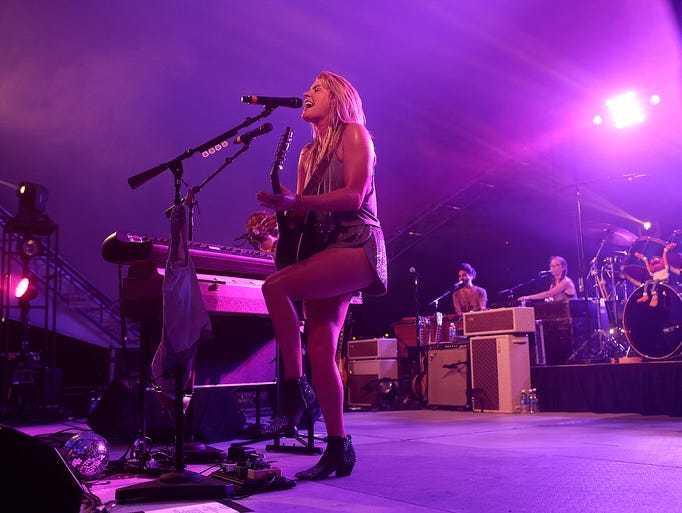 Grace Potter performs at Nitefall on the River on July