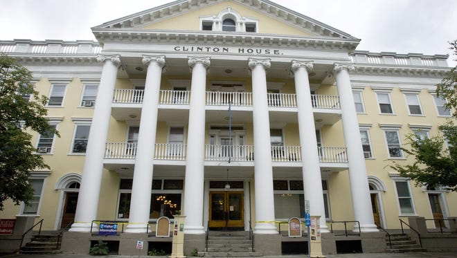 The Clinton House, currently home to New Roots Charter School.