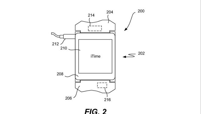 Apple's new iTime, as outlined in a patent filing.