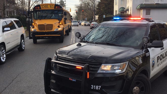 Wilmington police are investigating a bus crash that occurred about 8:30 a.m. at the intersection of Woodlawn and Pennsylvania avenues.