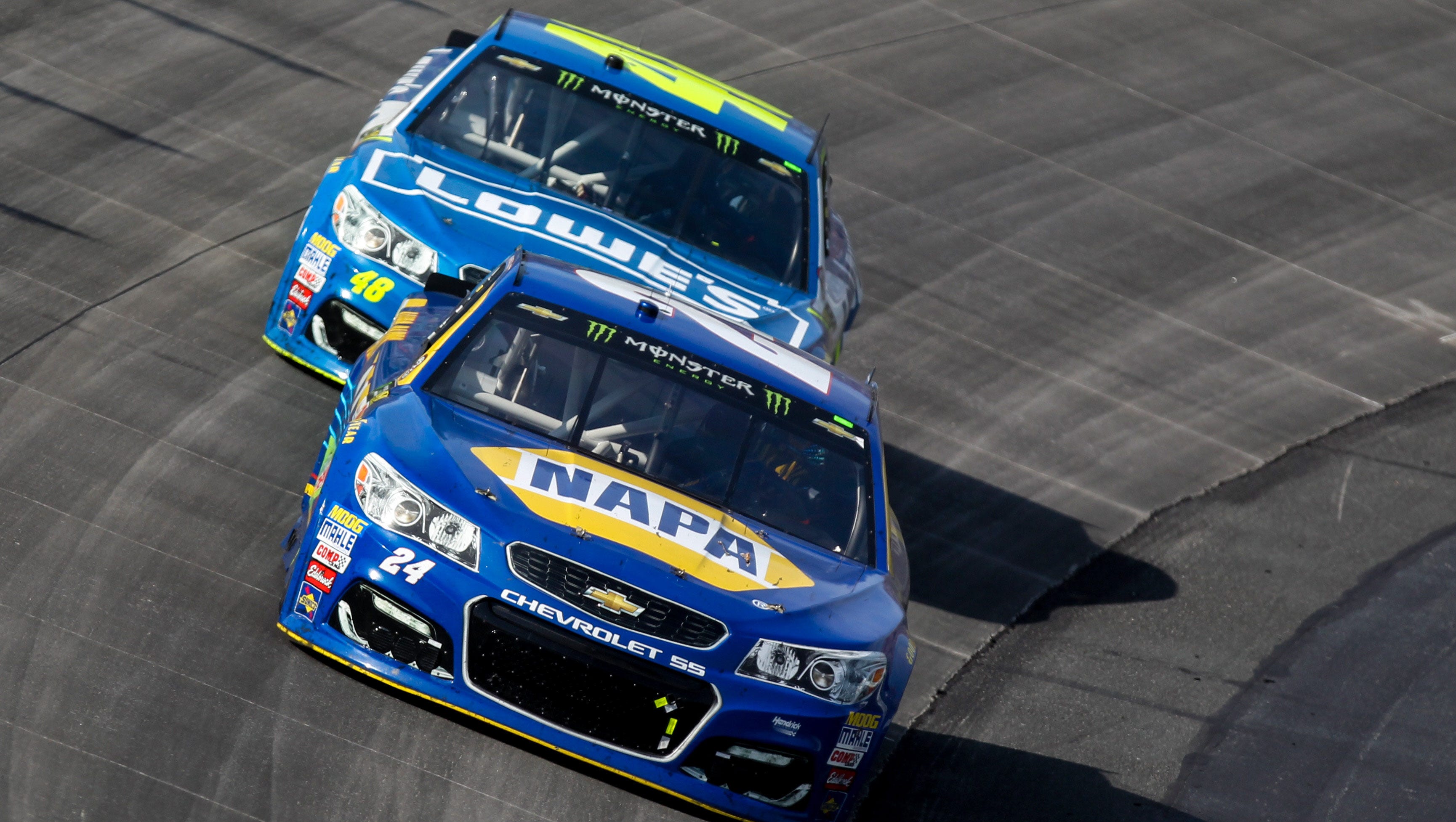 Jimmie Johnson Three Kids Look To Return Hendrick To Nascar Glory
