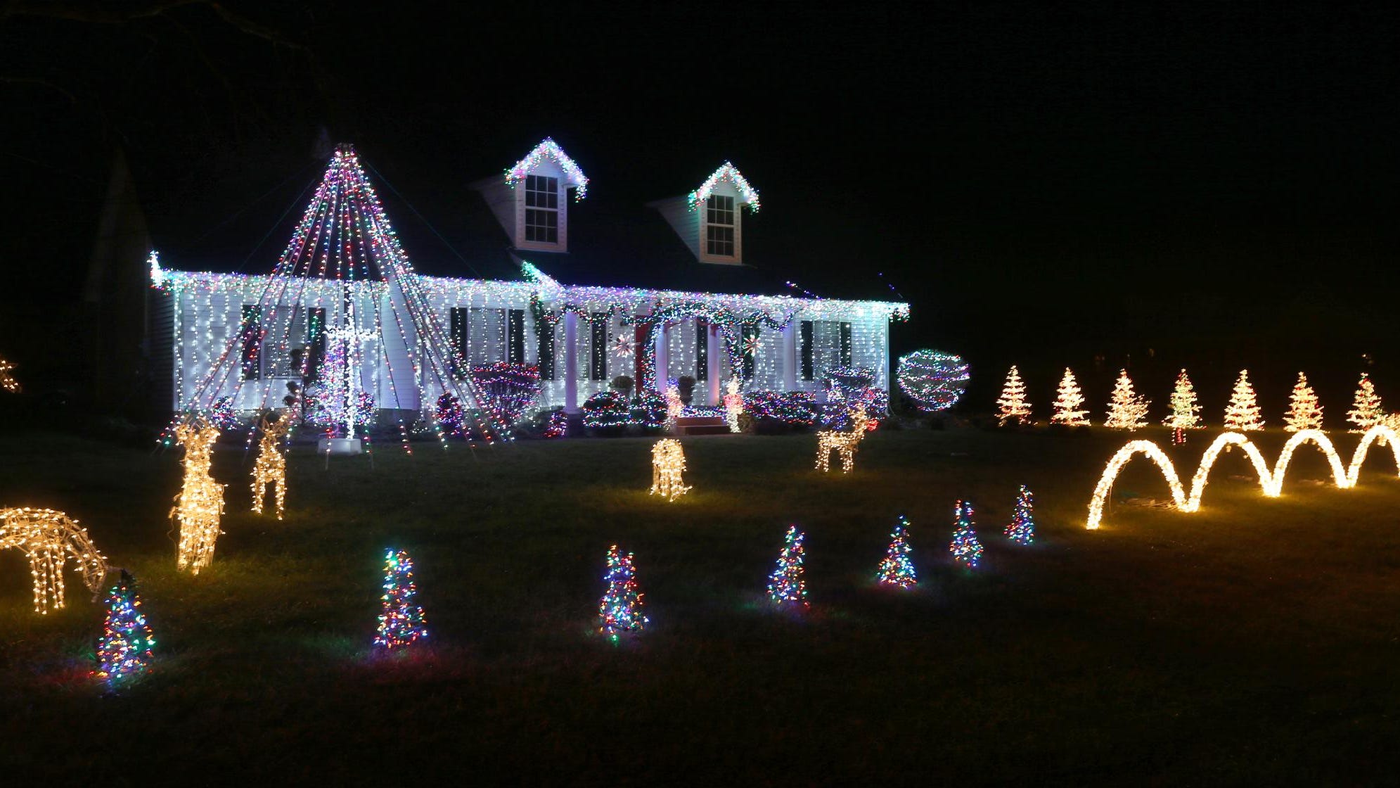 Where To See Christmas Lights In Rutherford County