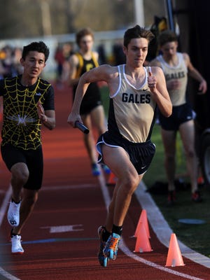 Lancaster senior Drew Ward is one of many outstanding runners returning for the Golden Gales' boys track and field team.