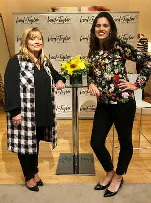 Karen Orsini, store manager of Westfield Lord and Taylor (left) and Vanessa LeFebvre, Lord and Taylor president.