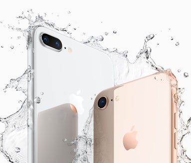 iPhone 8 Plus and iPhone 8.