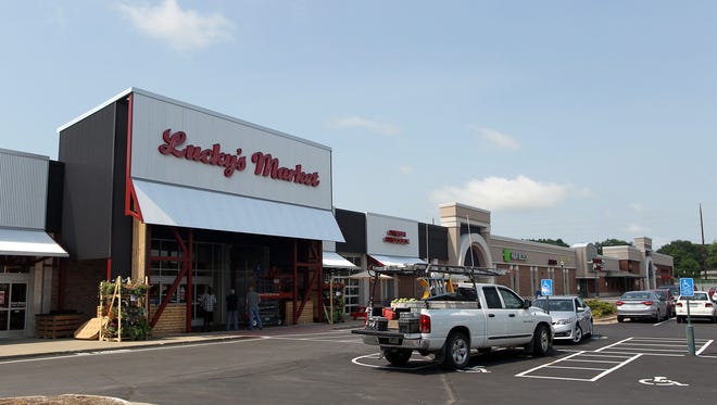 Lucky's Market is seen at the Iowa City Marketplace, formerly known as the Sycamore Mall, on Monday, June 29, 2015.