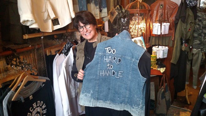 Paula Hare, owner of Firehouse Communications in Milwaukee, has started a new "side hustle" business featuring vintage women's clothing, called Gearhead Fashion.