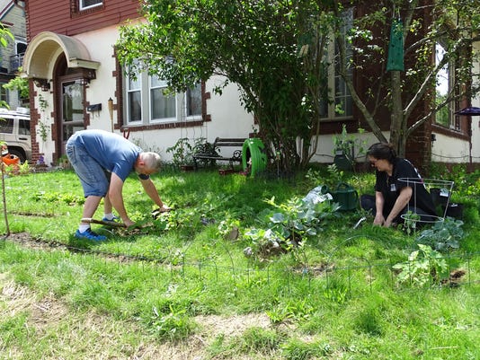 Couple S Community Garden Vandalized