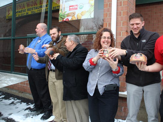 From left: Jeremy Latimer, District Manager; Jack Seman;