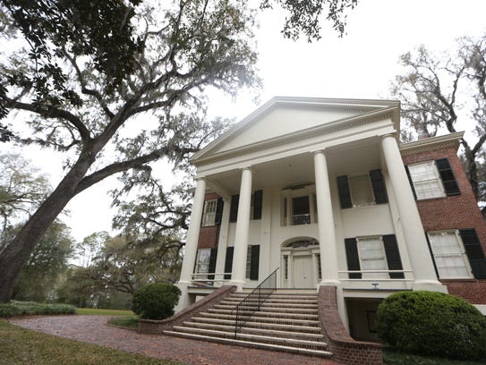 The front of the Grove Museum and former home to LeRoy