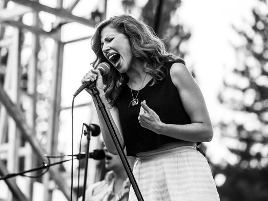 Lake Street Dive plays in Quincy, Ca for the 25th annual