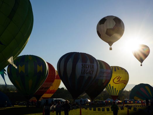 Reno Balloon Race 2016 media day.
