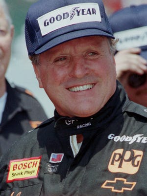 Race car driver A.J. Foyt