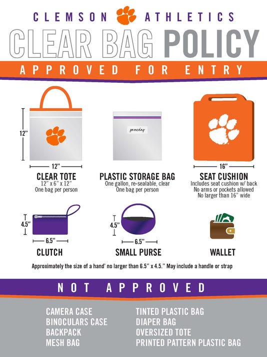 Clemson Adopts Stadium Security Enhancements