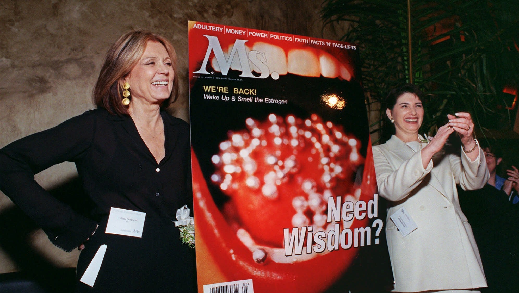 Gloria Steinem Has Something To Say To The Media