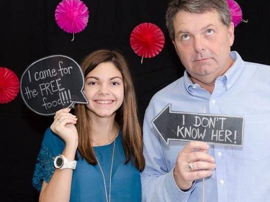 Alyssa Carson and her father, Bert Carson, share a