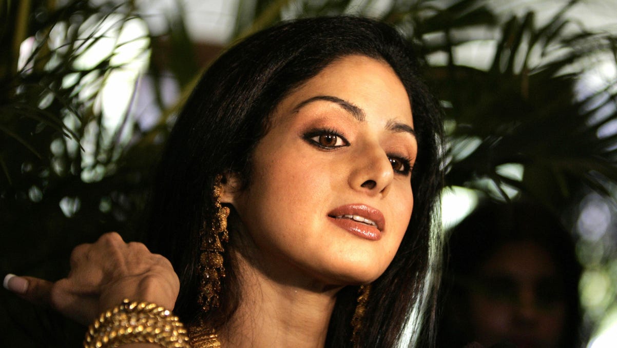 Sridevi Kapoor attends a press conference for the Karanataka Gold Festival in Bangalore, India  on April 6, 2006.  