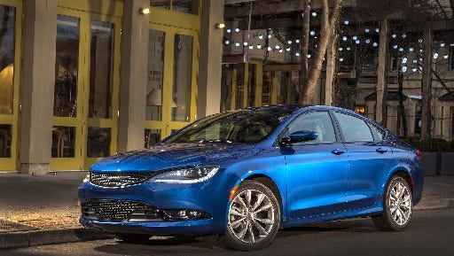 Sales of the Chrysler 200 sedan lept 537% last month from May 2014. Overall Fiat Chrysler's U.S. sales rose 4% in May.