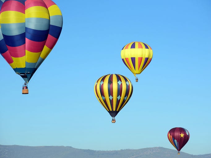 Reno Balloon Race 2016 media day.