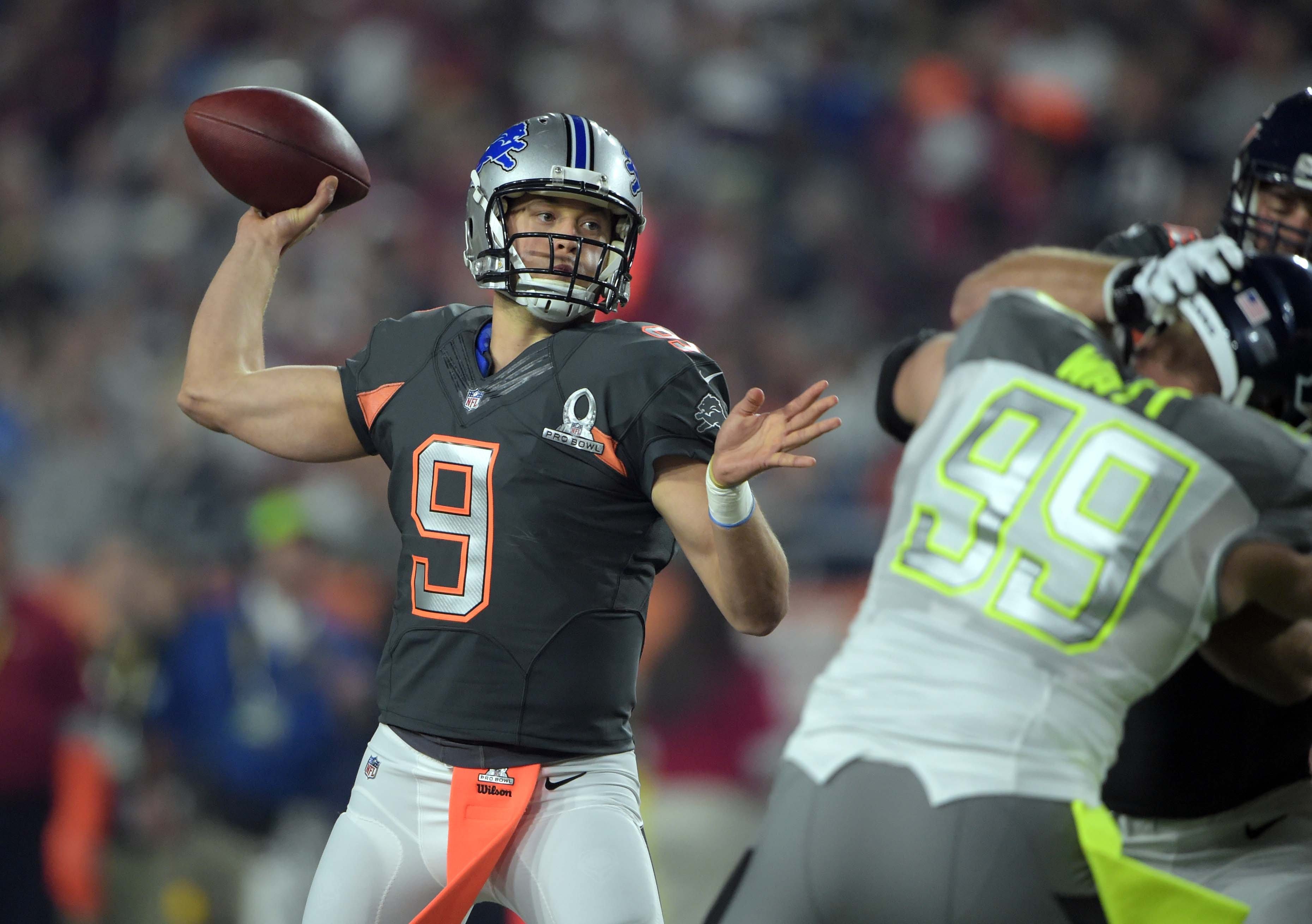 Detroit lions hot sale pro bowl jersey