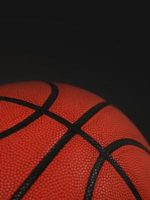 basket ball with space for text